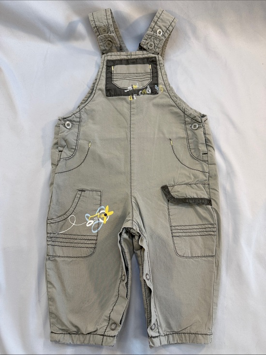 Marks & Spencer Other - Marks & Spencer Grey Overalls with Yellow Accent